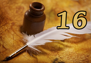 Vintage manuscript concept