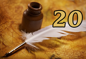 Vintage manuscript concept