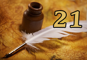 Vintage manuscript concept